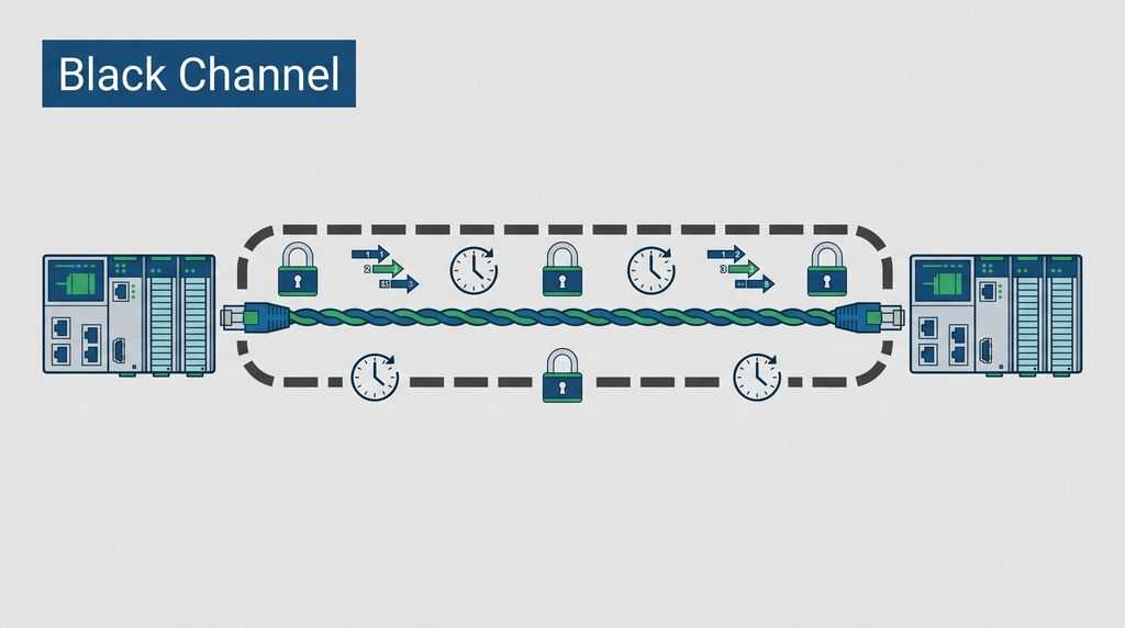 Black Channel: передача данных безопасности по обычной сети