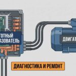 Диагностика и ремонт частотных преобразователей: преобразователь частоты и трёхфазный электродвигатель
