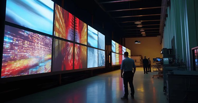 диагностика неисправностей LED-экрана