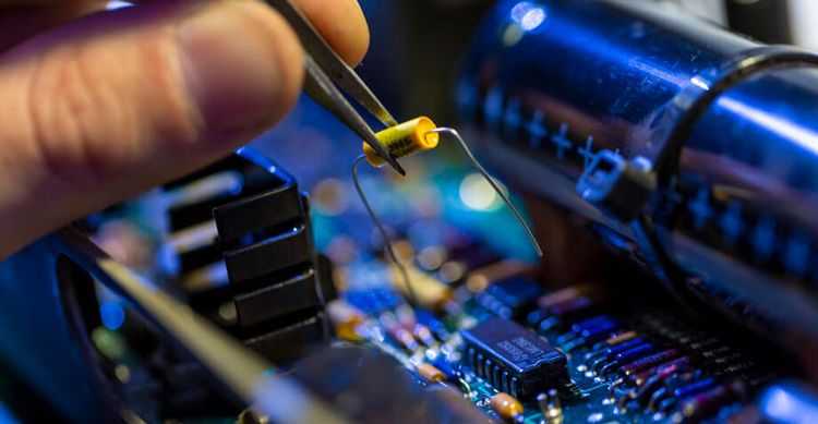 компонентный ремонт электронных плат - замена компонента