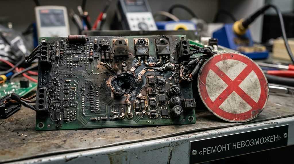 Когда компонентный ремонт ЧП невозможен - критерии неремонтопригодности