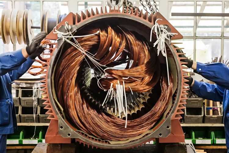 Полная перемотка статора в Икс Пром Суппорт