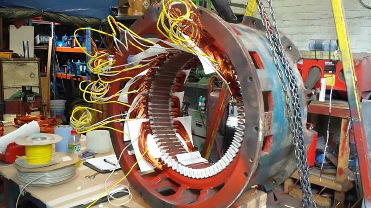 Срочная перемотка электродвигателей в Москве