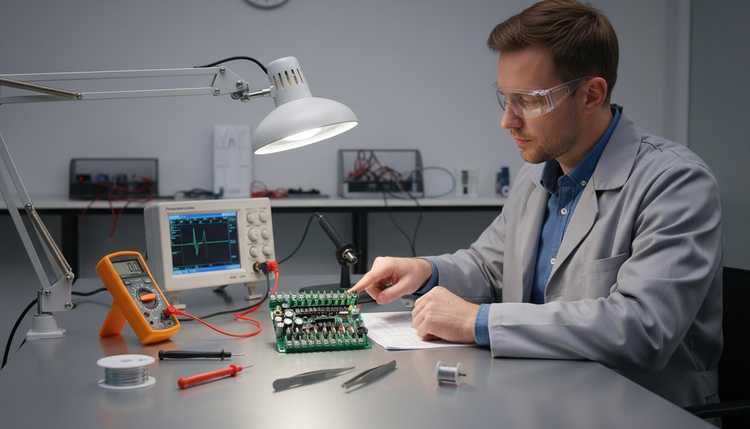 Восстановленная печатная плата после ремонта с гарантией 12 месяцев