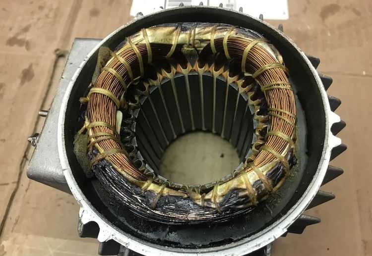 Выход из строя электродвигателя