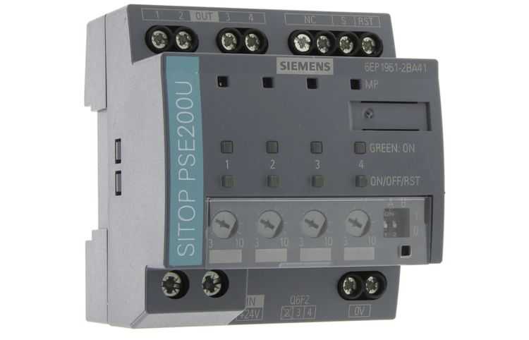 компонентный ремонт блоков питания Siemens SITOP