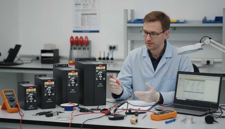 Бесплатная диагностика частотного преобразователя перед ремонтом проверка силовых ключей