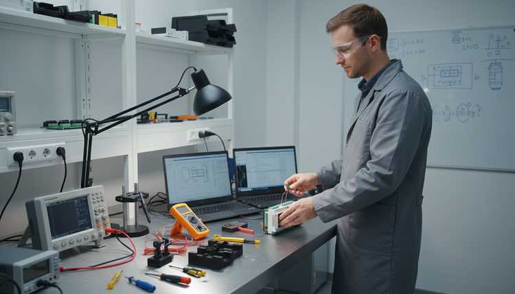 Ремонт промышленного блока управления - ПЛК