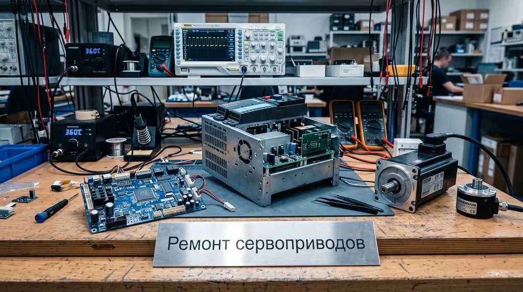 Ремонт сервоприводов на компонентном уровне - диагностика и восстановление