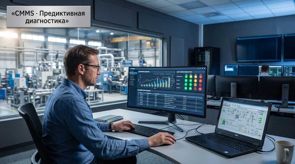 Цифровизация ТОиР - CMMS-система и предиктивная диагностика промышленного оборудования