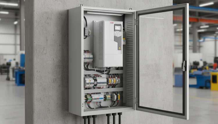 компонентный ремонт частотного преобразователя ABB ACS580-01-046A-4