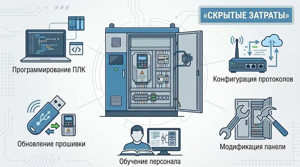 Скрытые инженерные затраты при замене ЧП