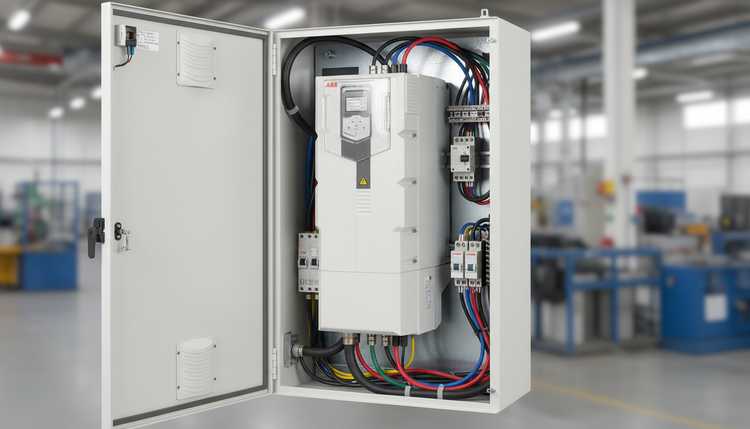 Ремонт частотного преобразователя ABB ACS580-01-145A-4+J400 75кВт 380В с панелью управления в Икс Пром Суппорт